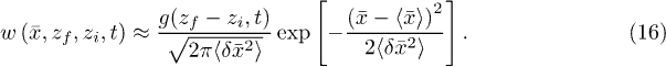 Equation (16)