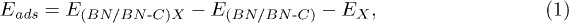 Equation (1)
