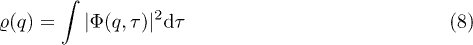 Equation (8)