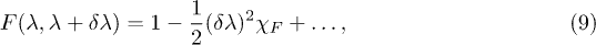 Equation (9)