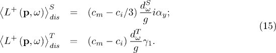 Equation (15)