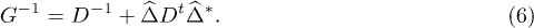 Equation (6)