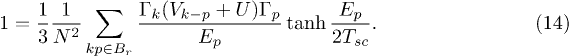Equation (14)
