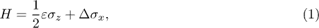 Equation (1)
