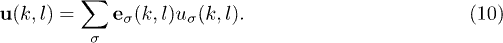 Equation (10)