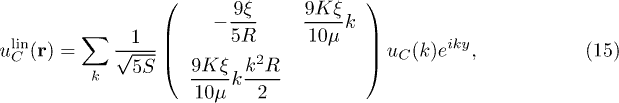 Equation (15)