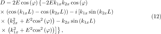 Equation (12)