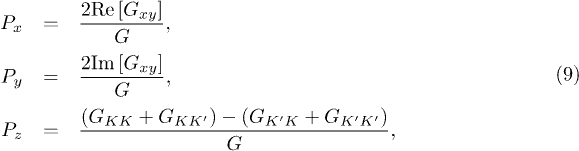 Equation (9)