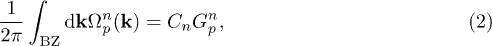 Equation (2)