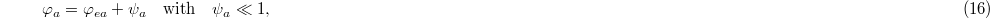 Equation (16)