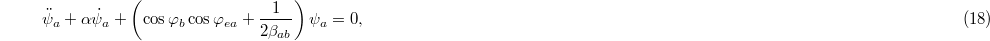 Equation (18)