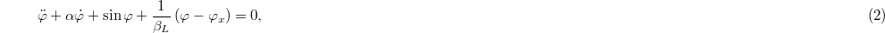 Equation (2)