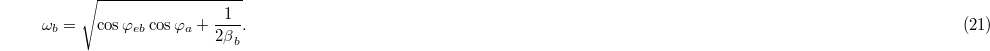 Equation (21)