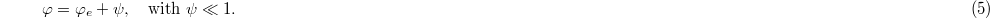 Equation (5)