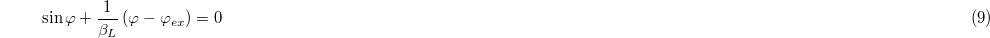 Equation (9)