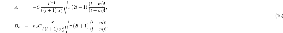 Equation (16)