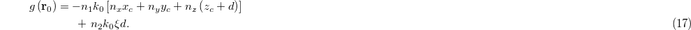 Equation (17)