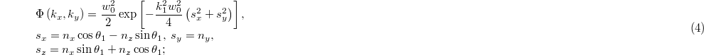 Equation (4)