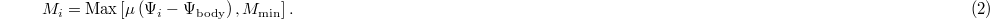 Equation (2)