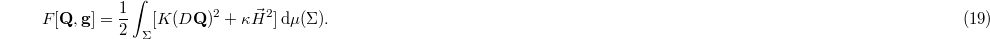 Equation (19)