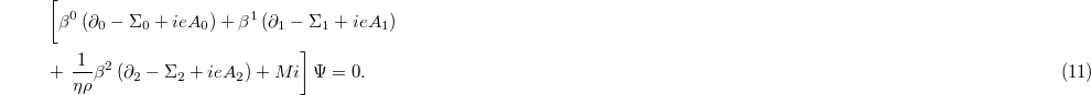 Equation (11)
