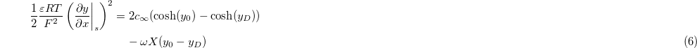 Equation (6)