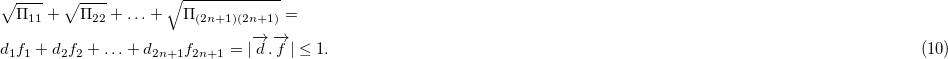 Equation (10)