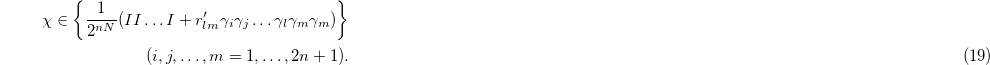Equation (19)