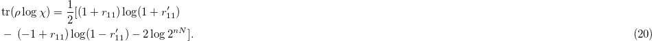 Equation (20)