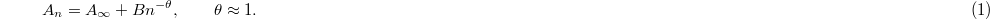 Equation (1)