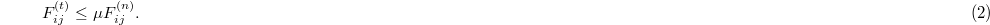 Equation (2)