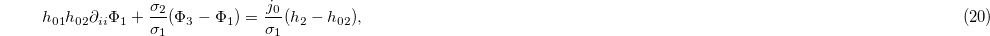 Equation (20)
