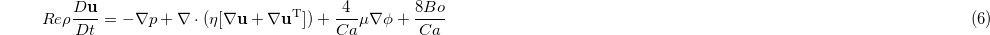 Equation (6)