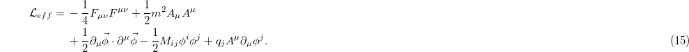 Equation (15)