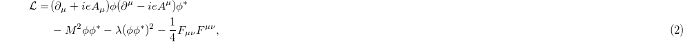 Equation (2)