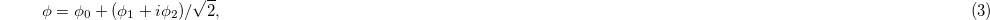 Equation (3)