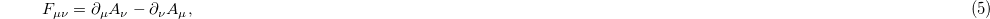Equation (5)