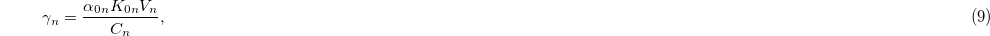Equation (9)