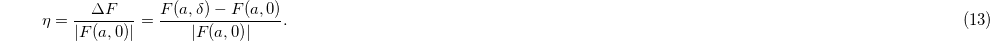 Equation (13)