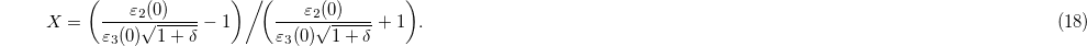 Equation (18)