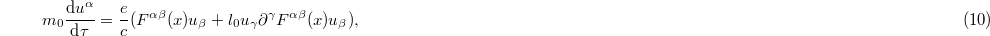 Equation (10)