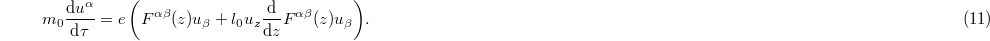 Equation (11)
