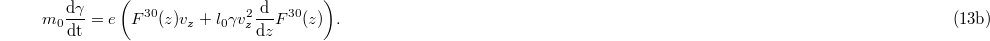 Equation (13b)