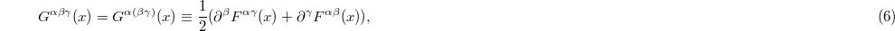 Equation (6)