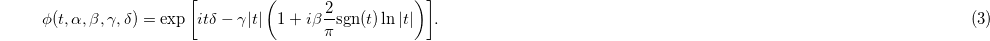 Equation (3)