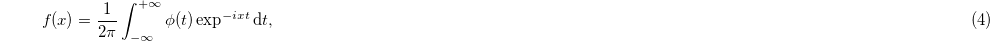 Equation (4)
