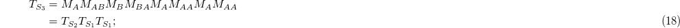 Equation (18)
