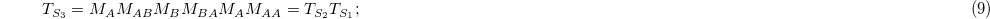 Equation (9)