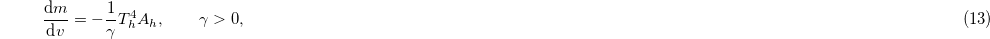 Equation (13)