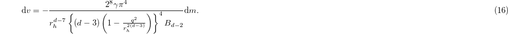 Equation (16)